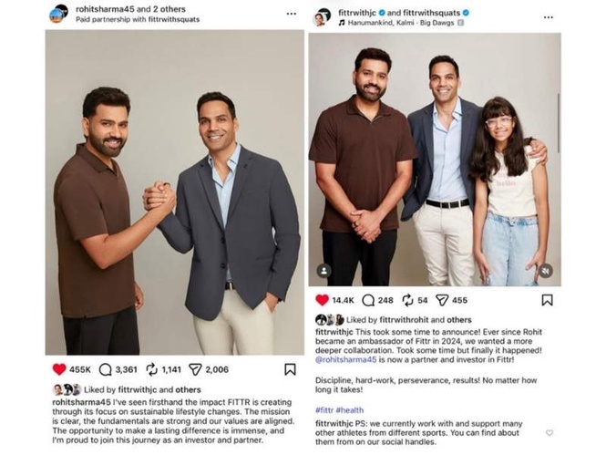 Image from: Rohit Sharma’s New Innings: Backing India’s Preventive Health Movement with FITTR