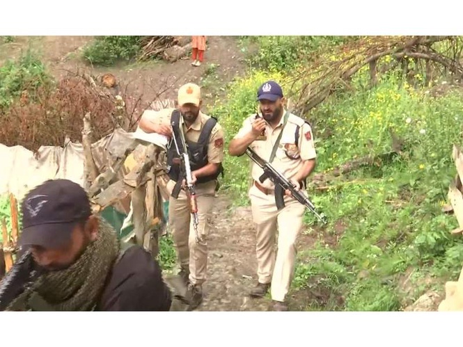 Image from: Security tightened in Pahalgam, Anantnag ahead of Amarnath Yatra 2026