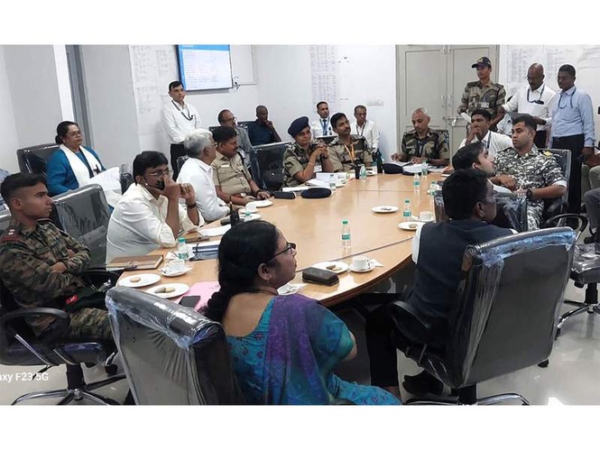 Image from: Anti-hijacking mock exercise conducted at Chennai Airport