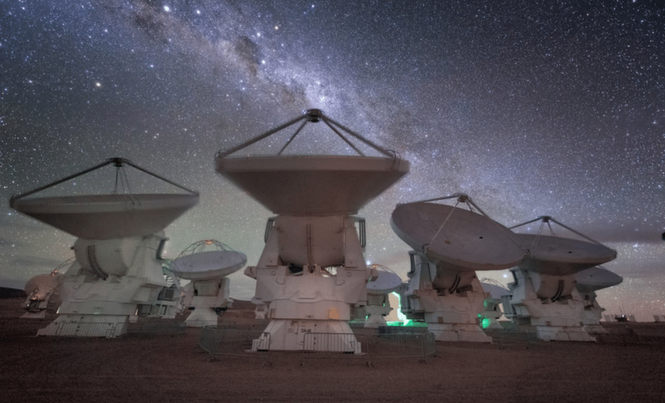 Image from: ALMA Uncovers a Missing Piece of Cosmic History 700 Million Years After the Big Bang
