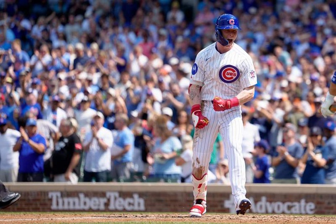 Image from: Pete Crow-Armstrong breaks 96-year Chicago Cubs MLB record