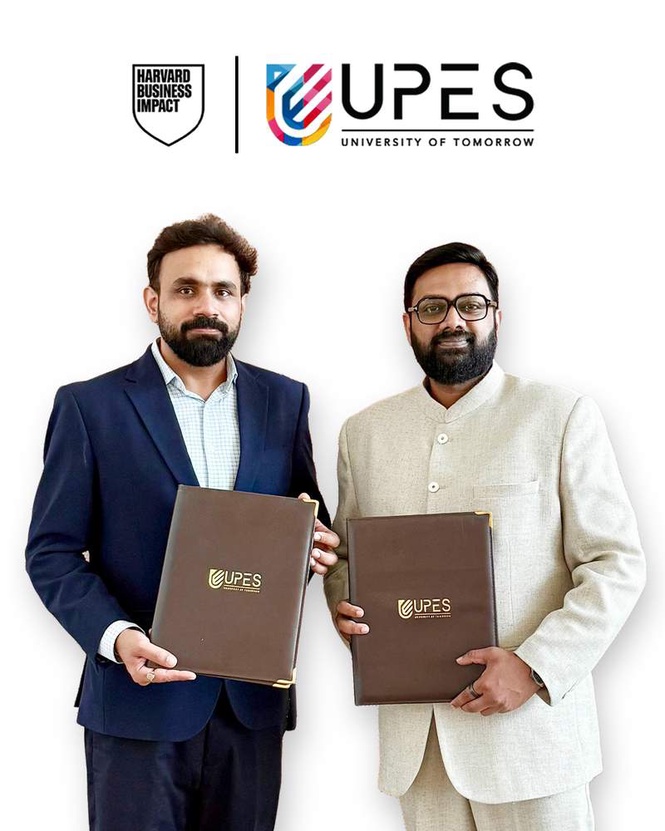 Image from: UPES collaborates with Harvard Business Impact to prepare future-ready business leaders