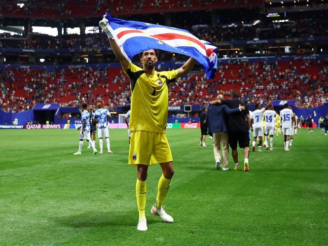 Image from: My mom could not be here due to visa issue: Cape Verde goalkeeper Vozinha after heroics against Spain