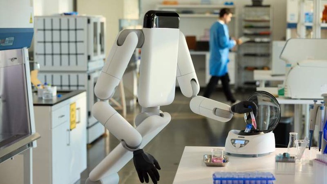 Image from: French startup unveils non-humanoid robot as AI race moves to physical machines