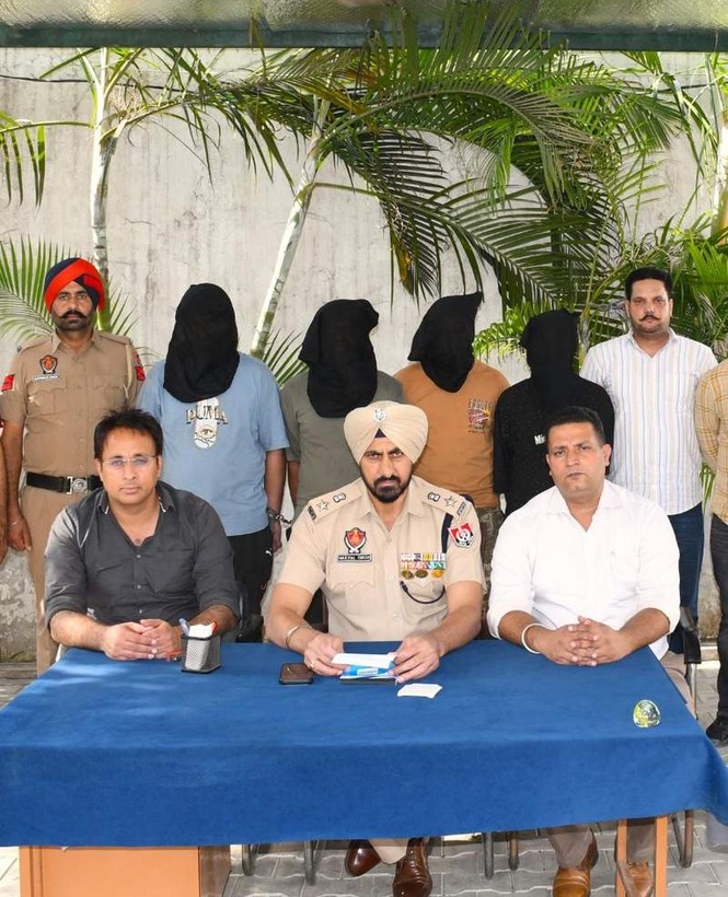 Image from: Ludhiana hotelier booked for sheltering Europe-based extortion gang linked to Portugal kingpin