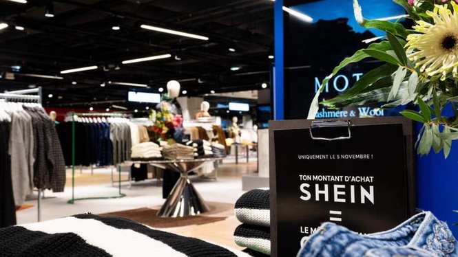 Image from: French department store BHV Marais to end Shein partnership after backlash