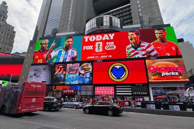 Image from: Two fans are getting paid $50,000 to watch the World Cup in a real-life ‘Truman Show’