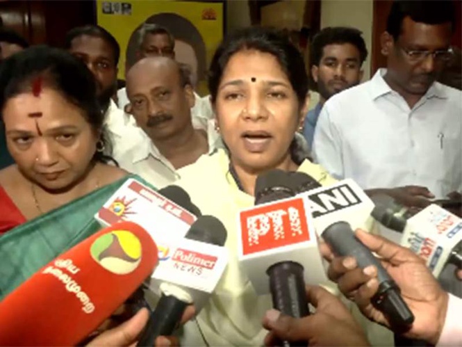Image from: "Steep rise in crimes against women, children": DMK's Kanimozhi attacks CM Vijay over sexual assault and death of toddler in Tiruvallur