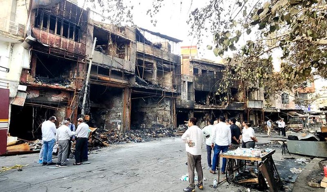 Image from: Haryana’s Rohtak steps up fire safety norms after D-Park tragedy