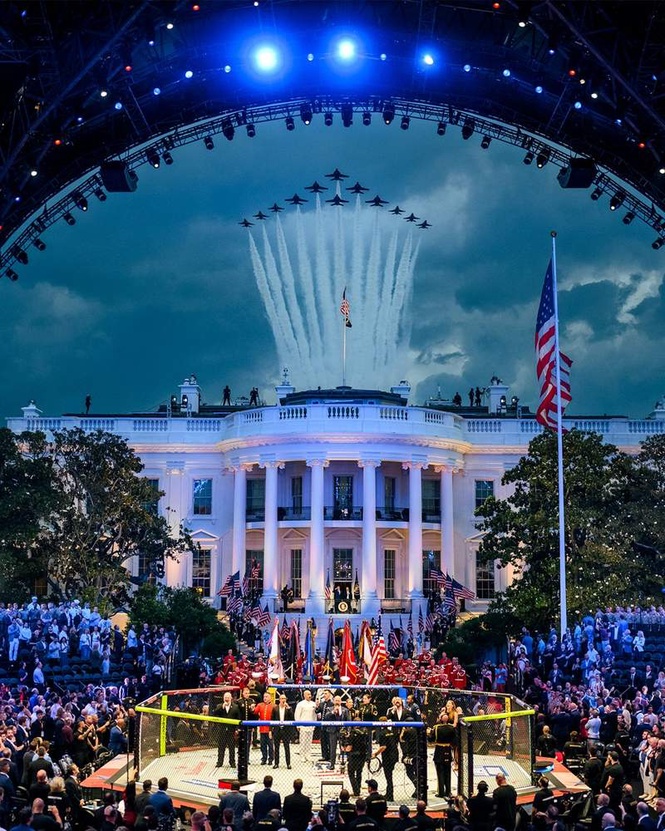 Image from: FBI foils attack on UFC event at White House