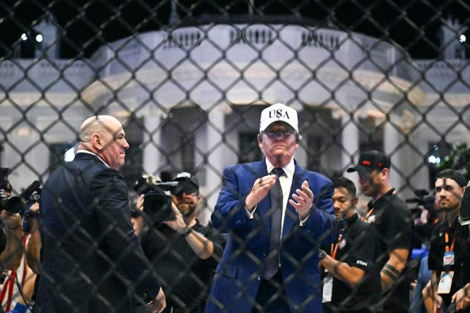 Image from: FBI busted explosive drone terror plot targeting Donald Trump’s UFC White House card