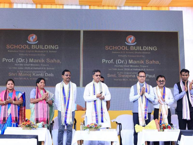 Image from: Tripura CM inaugurates 15 development projects in Dhalai District