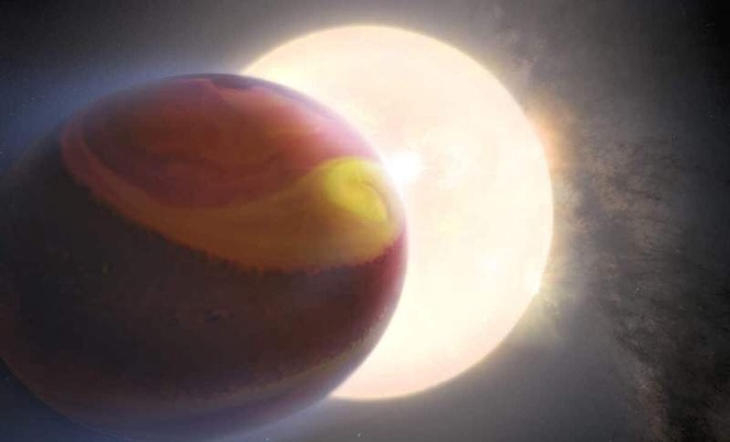 Image from: JWST Has Found a Planet Where Weather Changes Completely Between Dawn and Dusk in a Never-Seen Atmospheric Pattern