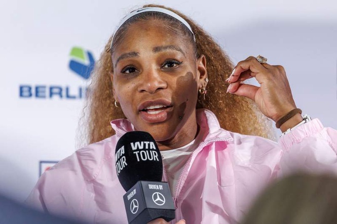 Image from: Serena Williams loses in Berlin doubles after good Wimbledon news