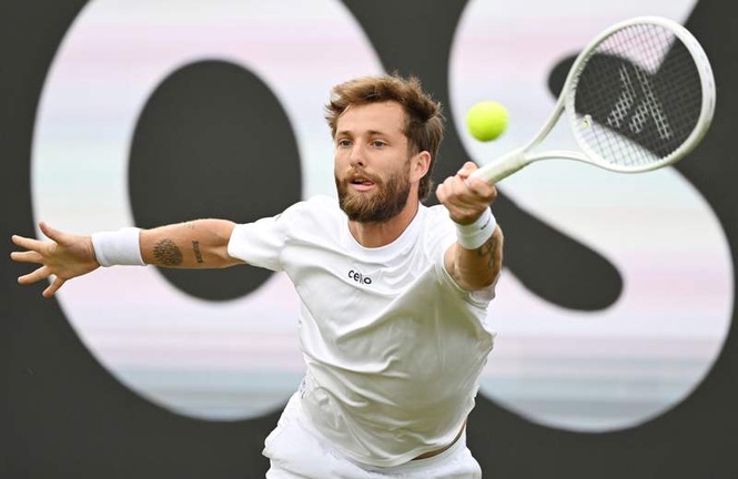 Image from: Corentin Moutet faces fine after expletive-laden interview at Queen’s