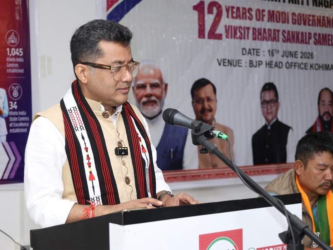 Image from: MoS Margherita attends outreach programmes in Kohima to mark 12 years of NDA govt at Centre