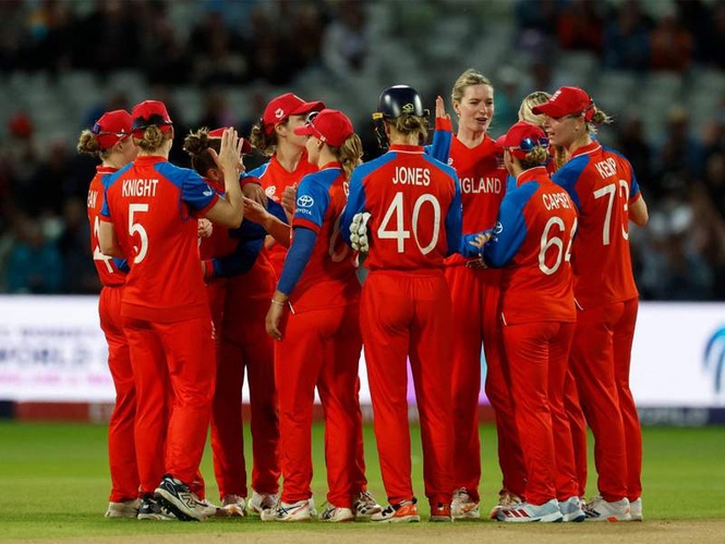 Image from: Women's T20 World Cup: England beat Ireland by four wickets in rain-hit clash as Ecclestone shines with ball
