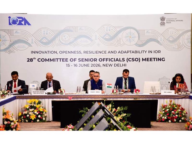 Image from: India chairs 28th IORA Senior Officials Committee meeting, reinforces cooperation for peaceful Indian Ocean Region