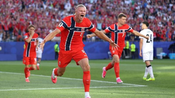 Image from: World Cup 2026: Haaland double powers Norway to winning start against Iraq