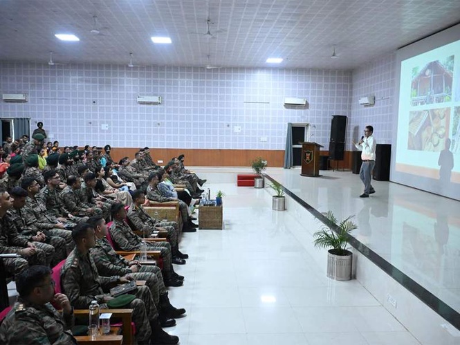 Image from: Indian army strengthens cultural connect with lecture on Tripura's Heritage