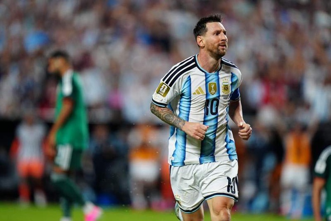 Image from: Lionel Messi surpasses Ronaldo as he matches all-time World Cup record with stunning hat-trick