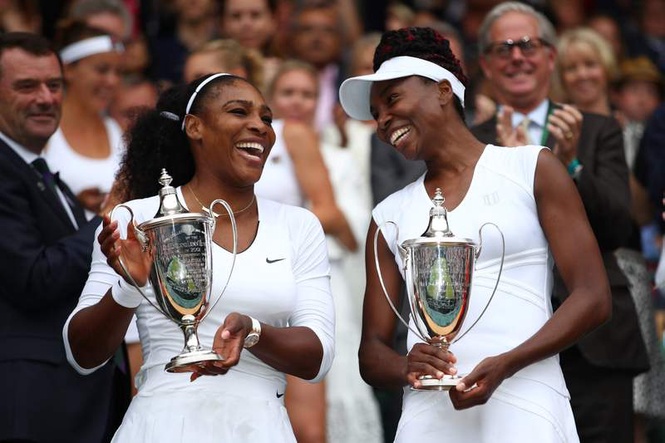 Image from: Serena Williams reveals who convinced her into Wimbledon reunion with Venus