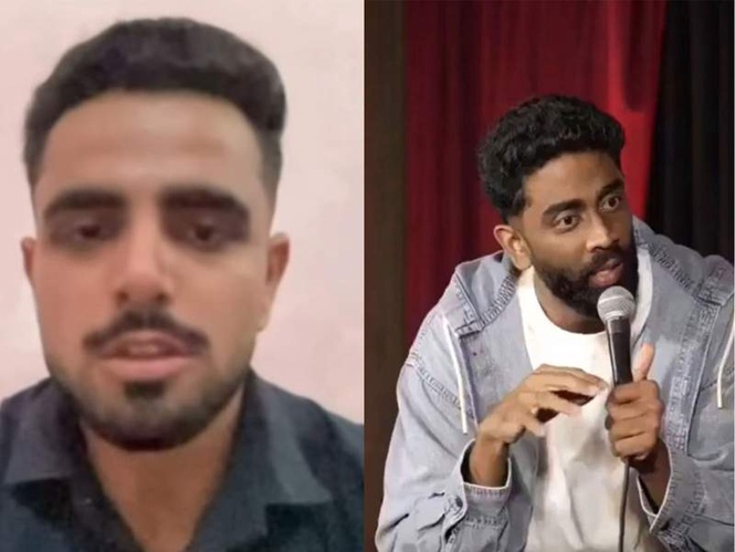 Image from: Gurugram Police books Pranit More, Himanshu Jangra under IT Act and BNS over viral video