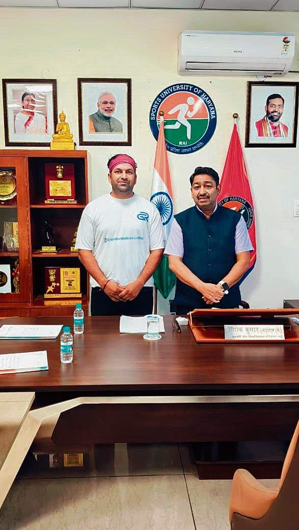 Image from: Haryana: Shanish eyes another soft tennis medal run in Korea