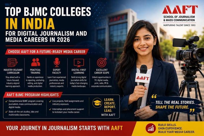 Image from: BJMC Colleges in India Offering Digital Journalism and Media Programmes in 2026