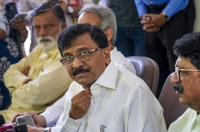 Image from: Resign if you want to switch sides, says Sanjay Raut following rebellion buzz in Shiv Sena (UBT)