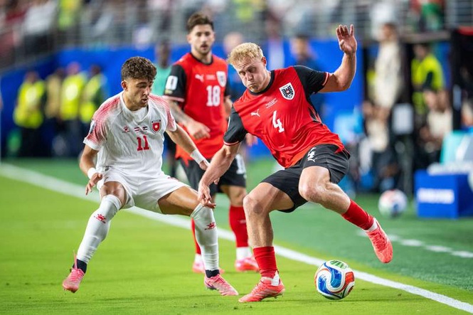 Image from: Austria make World Cup return with win over debutants Jordan