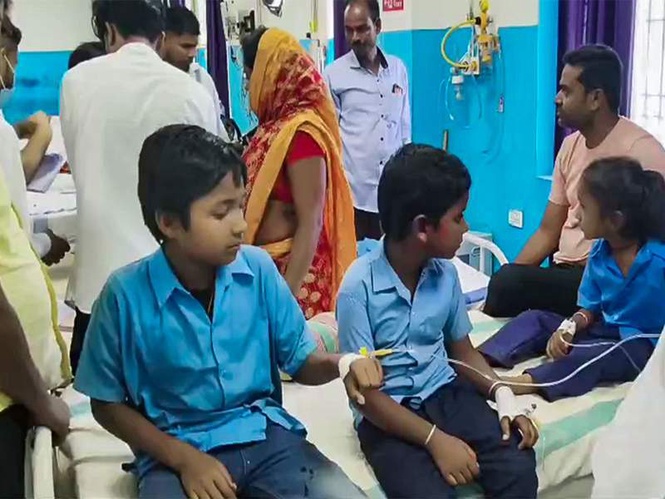 Image from: Telangana: 15 children hospitalised after eating panipuri in Rajanna Sircilla