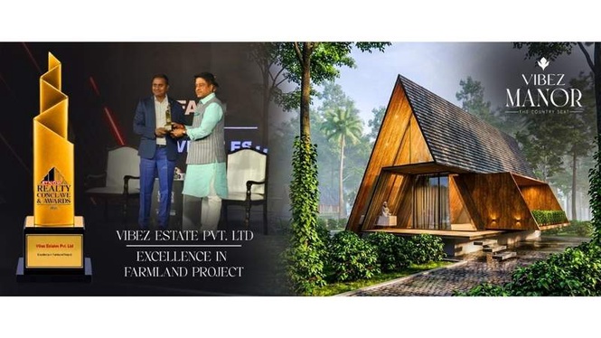 Image from: Vibez Manor Wins ‘Excellence in Farmland Project’ at ET NOW Realty Conclave & Awards 2026