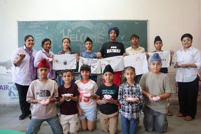 Image from: Eklavya School, Jalandhar, organises six-day summer camp