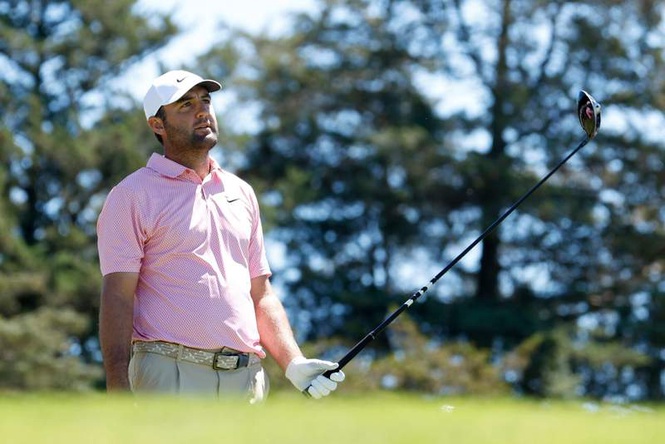 Image from: What Scottie Scheffler shot during nine-hole practice round at Shinnecock two days before the US Open