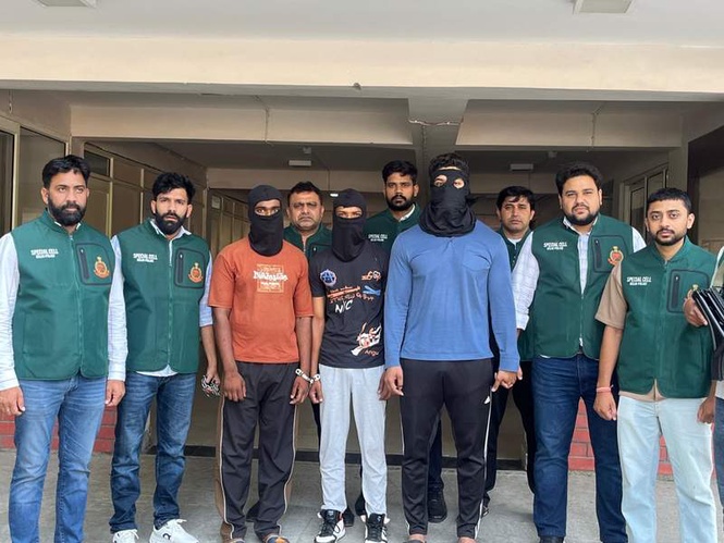 Image from: Delhi Police arrest five more members of alleged ISI-linked terror module