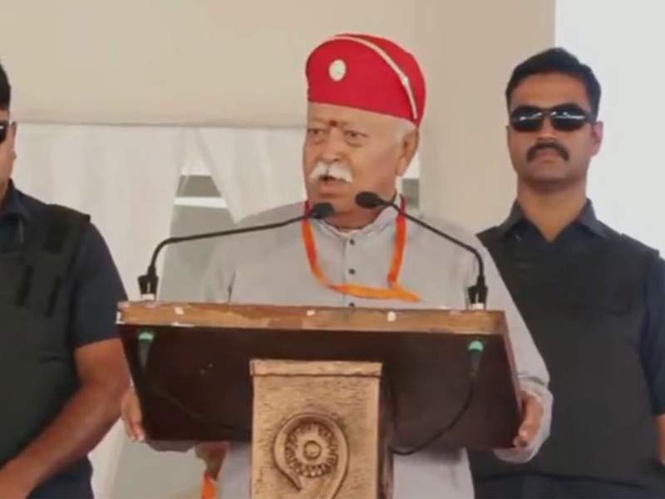 Image from: Who won if Mughal army retreated?: RSS Chief Mohan Bhagwat claims victory at Haldighati