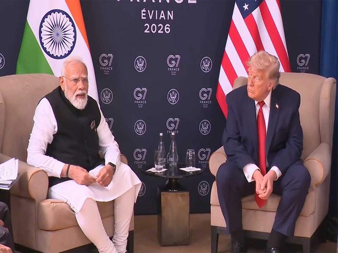 Image from: “Lakhs of Indians working as seafarers”: PM Modi pushes for crew safety in meeting with Trump