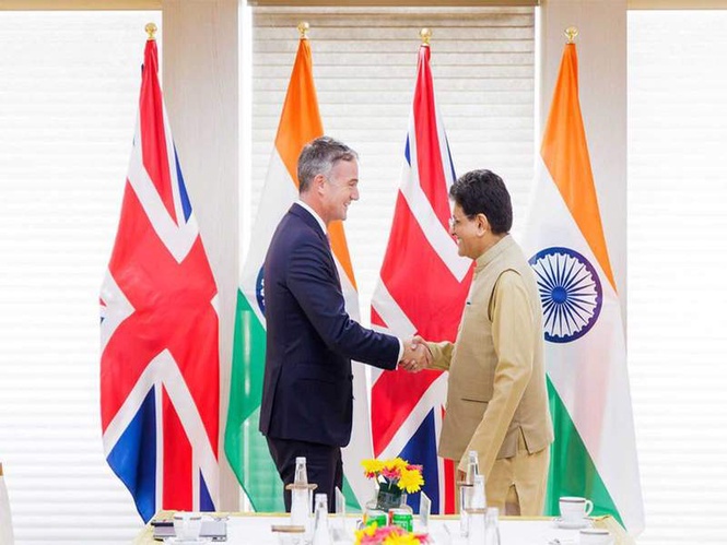 Image from: ’Countdown begins’: India-UK FTA to take effect from July 15, says British High Commissioner