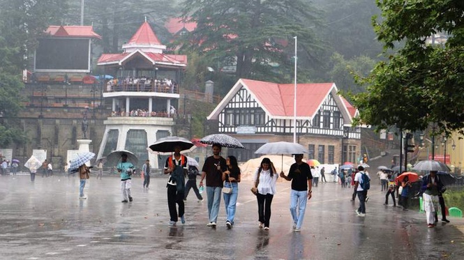 Image from: Himachal to witness heavy rain on June 18, Met forecasts wet spell till June 23
