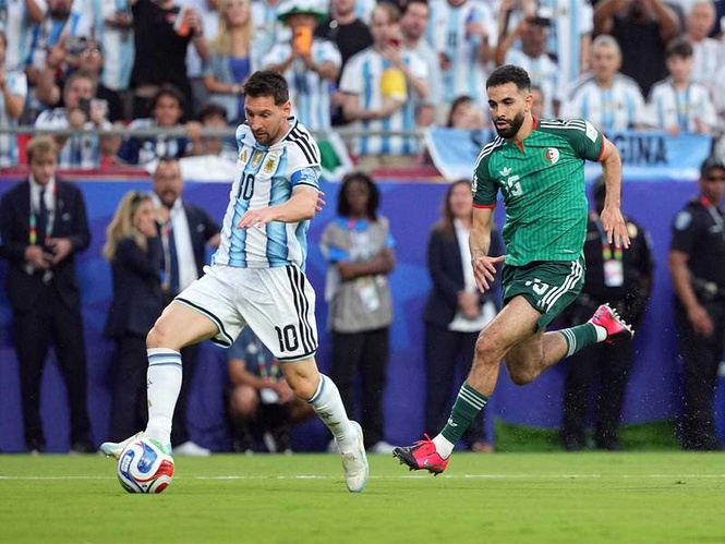 Image from: FIFA World Cup: Messi, Mbappe in history books, 'debutant' Haaland strikes