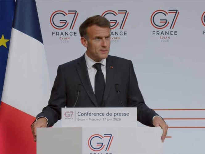 Image from: Iran, Hezbollah and Israel must not continue fighting: Macron’s closing remarks at G7 Summit