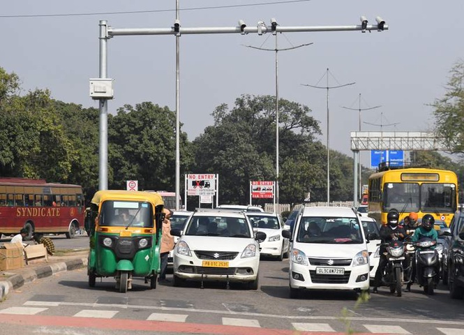 Image from: Now, contest camera-based traffic challans in Chandigarh