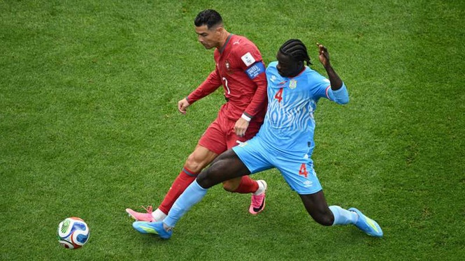 Image from: World Cup 2026: Resilient DR Congo hold off Ronaldo's Portugal onslaught