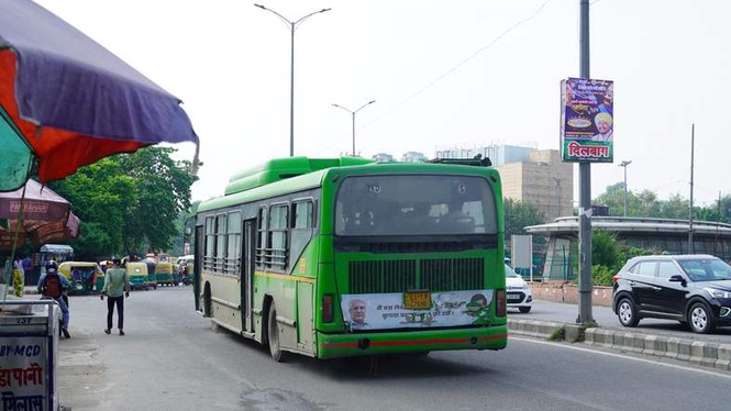 Image from: Women cops on DTC buses, panic buttons linked to 112