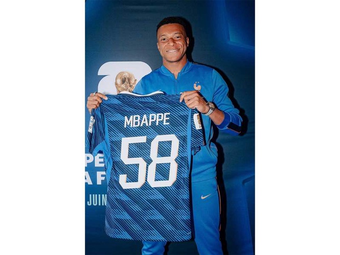 Image from: “58 goals, great pride”: Kylian Mbappe shares heartfelt note after special jersey honour