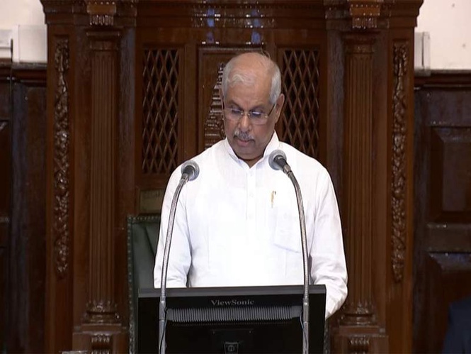Image from: "Tamil Nadu government will continue to follow two language system": Governor Arlekar at first Assembly address