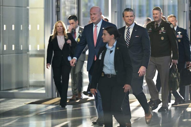 Image from: Hegseth announces review of US troops in Europe