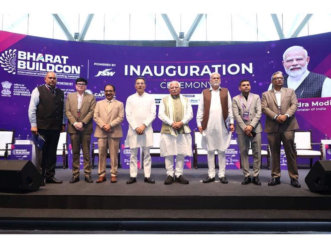 Image from: Bharat Buildcon 2026 Opens with Massive Industry Response; Attracts 25,000 Plus Visitors on Day One from 90 Plus Countries and 100 Plus Indian Cities