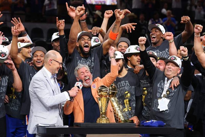 Image from: New York announces custom items for Knicks Championship parade, fans ‘guarantee’ they’ll be ‘stolen’
